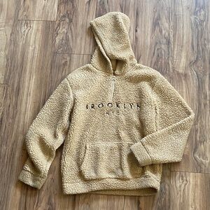 Sherpa hoodie